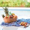 Totally Bamboo Flared Bamboo Serving Bowl, 12″ x 12″ x 4″(12″ Flared Bowl)