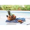 Totally Bamboo Flared Bamboo Serving Bowl, 12″ x 12″ x 4″(14″ Flared Bowl)
