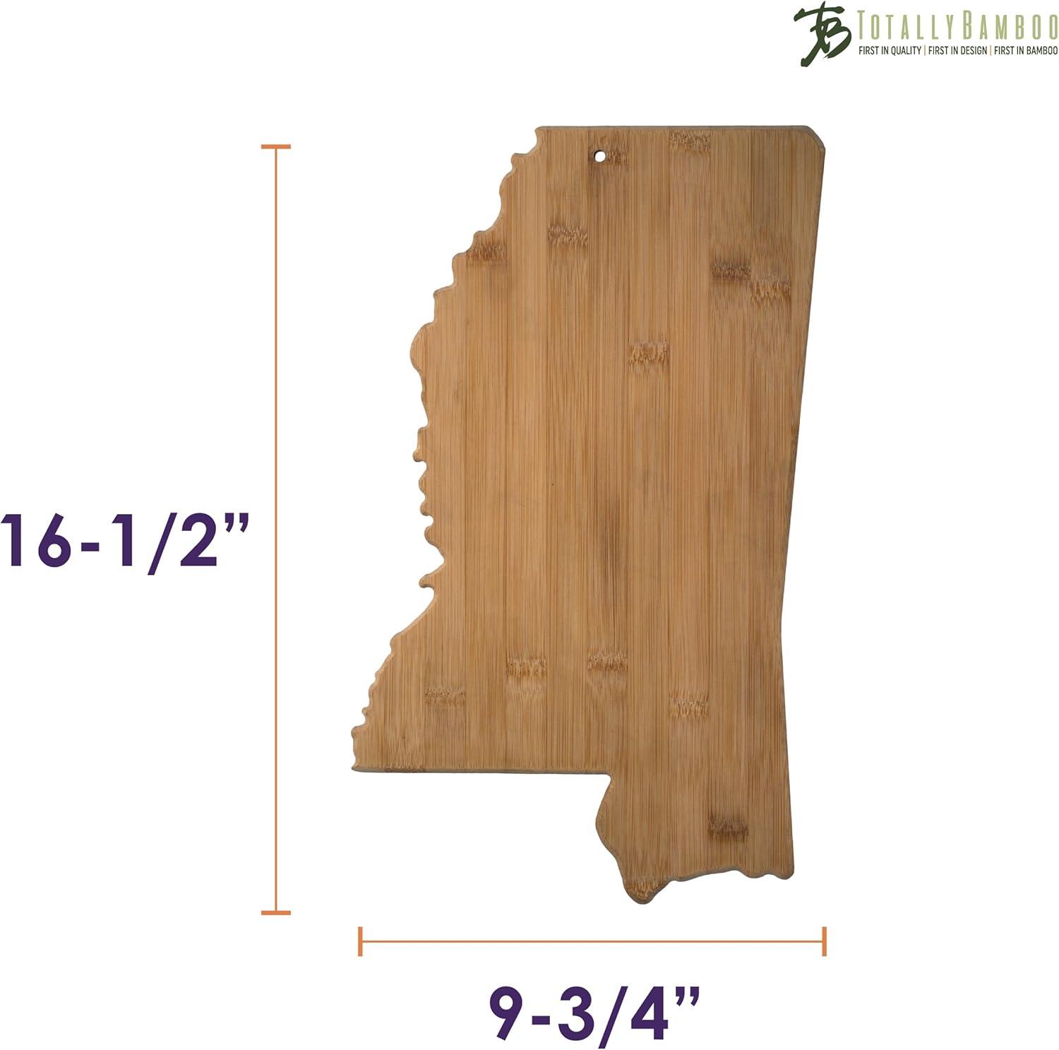 imageTotally Bamboo Alabama State Shaped Bamboo Serving and Cutting BoardMississippi