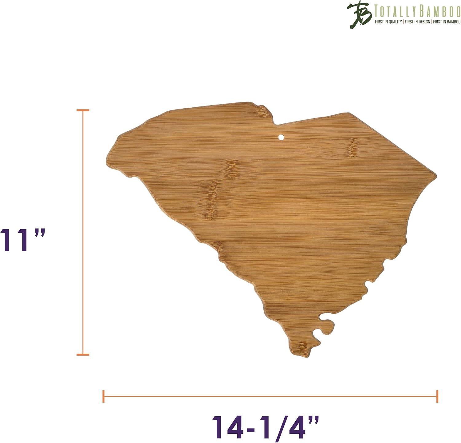 imageTotally Bamboo Alabama State Shaped Bamboo Serving and Cutting BoardSouth Carolina