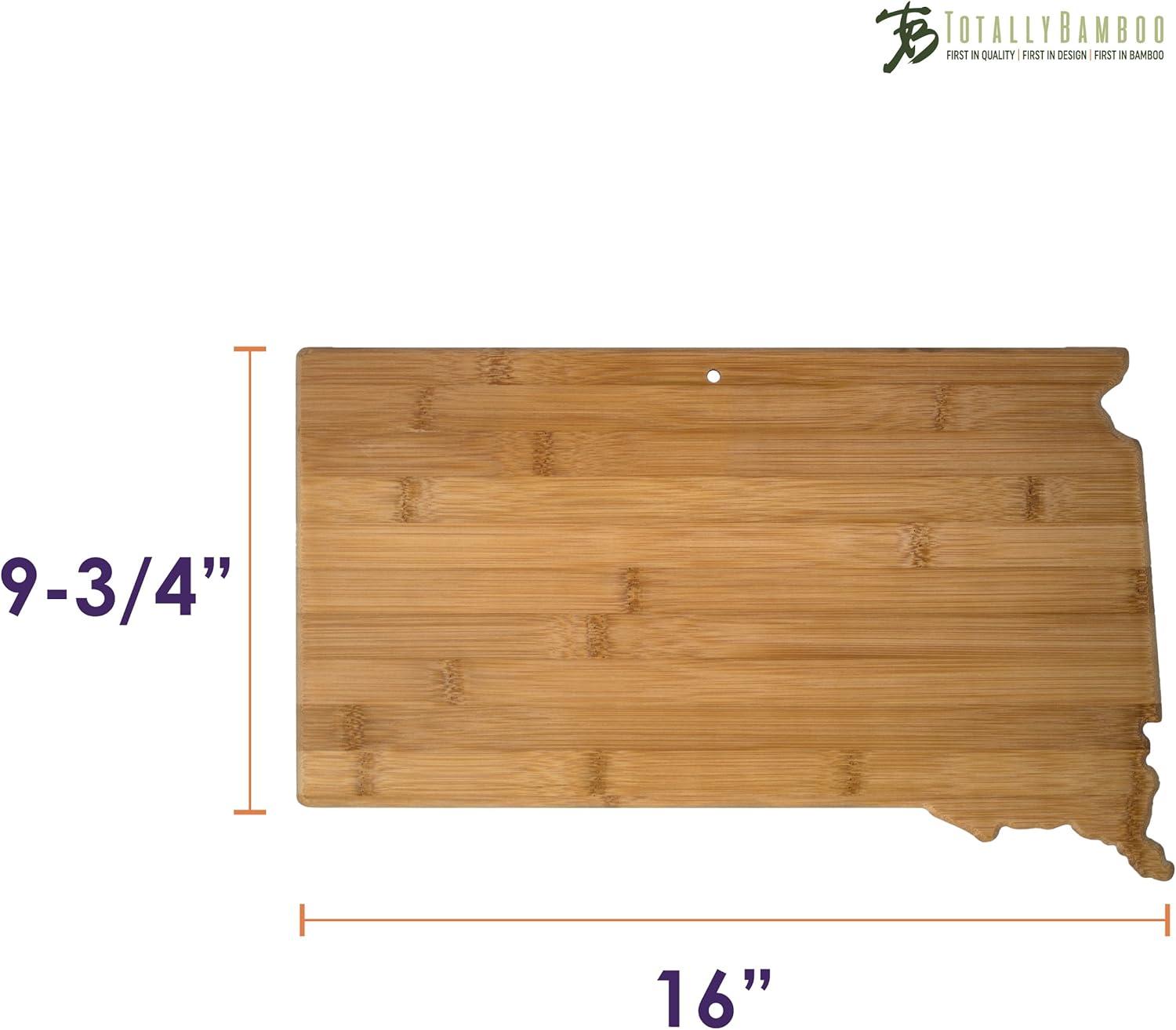 imageTotally Bamboo Alabama State Shaped Bamboo Serving and Cutting BoardSouth Dakota