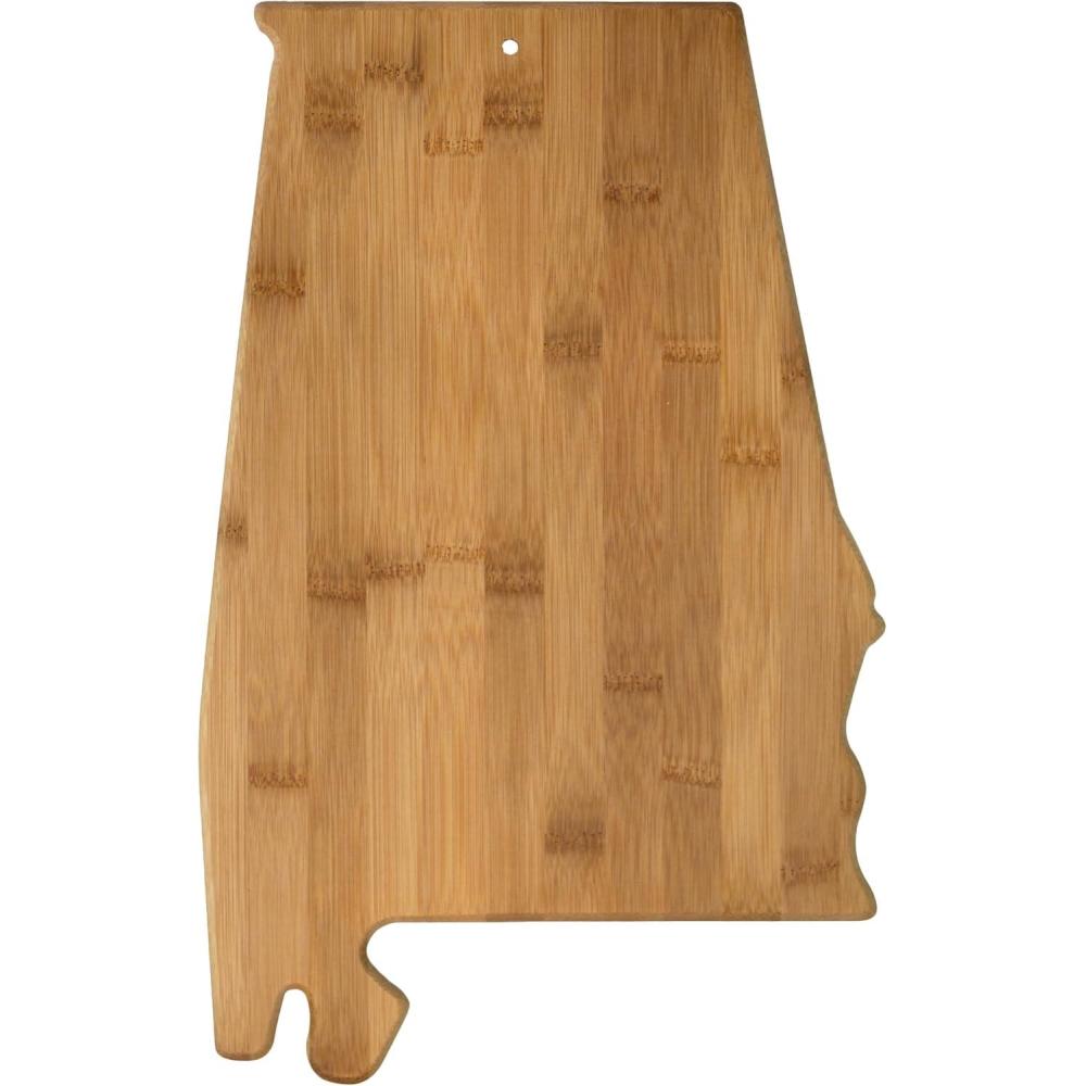 imageTotally Bamboo Oklahoma State Shaped Bamboo Serving and Cutting BoardAlabama
