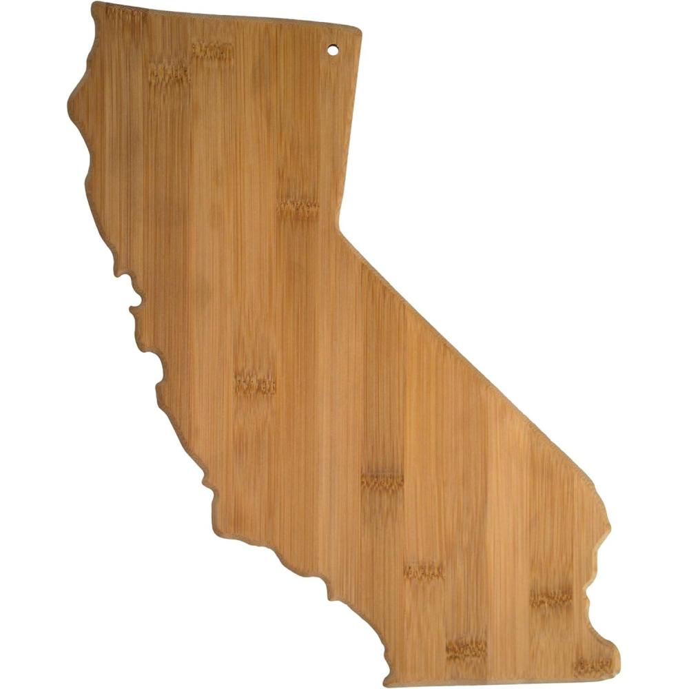 imageTotally Bamboo Oklahoma State Shaped Bamboo Serving and Cutting BoardCalifornia