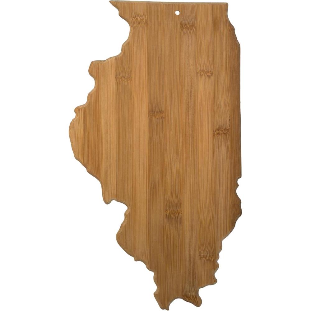 imageTotally Bamboo Oklahoma State Shaped Bamboo Serving and Cutting BoardIllinois