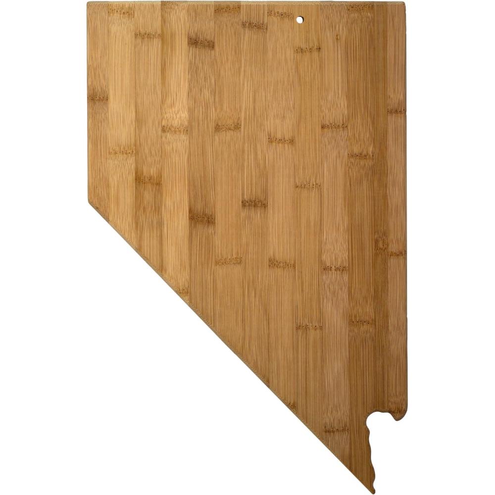 imageTotally Bamboo Oklahoma State Shaped Bamboo Serving and Cutting BoardNevada