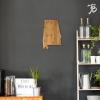 Totally Bamboo Alabama State Shaped Bamboo Serving and Cutting Board(Alabama)