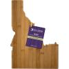 Totally Bamboo Alabama State Shaped Bamboo Serving and Cutting Board(Idaho)