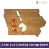 Totally Bamboo Alabama State Shaped Bamboo Serving and Cutting Board(Iowa)