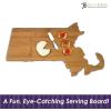 Totally Bamboo Alabama State Shaped Bamboo Serving and Cutting Board(Massachusetts)