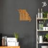 Totally Bamboo Alabama State Shaped Bamboo Serving and Cutting Board(Missouri)