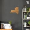 Totally Bamboo Alabama State Shaped Bamboo Serving and Cutting Board(New York)
