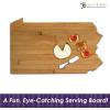 Totally Bamboo Alabama State Shaped Bamboo Serving and Cutting Board(Pennsylvania)