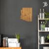 Totally Bamboo Oklahoma State Shaped Bamboo Serving and Cutting Board(Arizona)