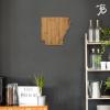 Totally Bamboo Oklahoma State Shaped Bamboo Serving and Cutting Board(Arkansas)