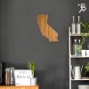 Totally Bamboo Oklahoma State Shaped Bamboo Serving and Cutting Board(California)