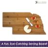 Totally Bamboo Oklahoma State Shaped Bamboo Serving and Cutting Board(Nebraska)