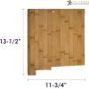 Totally Bamboo Oklahoma State Shaped Bamboo Serving and Cutting Board(New Mexico)