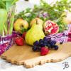 Totally Bamboo Oklahoma State Shaped Bamboo Serving and Cutting Board(Ohio)
