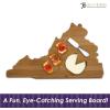 Totally Bamboo Oklahoma State Shaped Bamboo Serving and Cutting Board(Virginia)