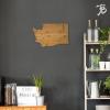 Totally Bamboo Oklahoma State Shaped Bamboo Serving and Cutting Board(Washington)