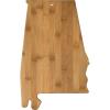 Totally Bamboo Alabama State Shaped Bamboo Serving and Cutting Board(Alabama)