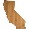 Totally Bamboo Alabama State Shaped Bamboo Serving and Cutting Board(California)