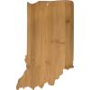 Totally Bamboo Alabama State Shaped Bamboo Serving and Cutting Board(Indiana)