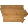Totally Bamboo Alabama State Shaped Bamboo Serving and Cutting Board(Iowa)