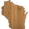 Totally Bamboo Oklahoma State Shaped Bamboo Serving and Cutting Board(Wisconsin)