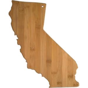 Totally Bamboo Alabama State Shaped Bamboo Serving and Cutting Board(California)