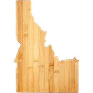 Totally Bamboo Alabama State Shaped Bamboo Serving and Cutting Board(Idaho)
