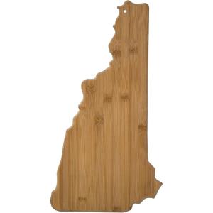 Totally Bamboo Alabama State Shaped Bamboo Serving and Cutting Board(New Hampshire)