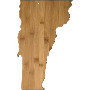 Totally Bamboo Alabama State Shaped Bamboo Serving and Cutting Board(Vermont)