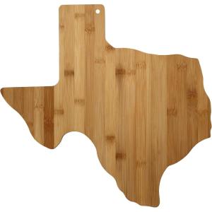 Totally Bamboo Oklahoma State Shaped Bamboo Serving and Cutting Board(Texas)