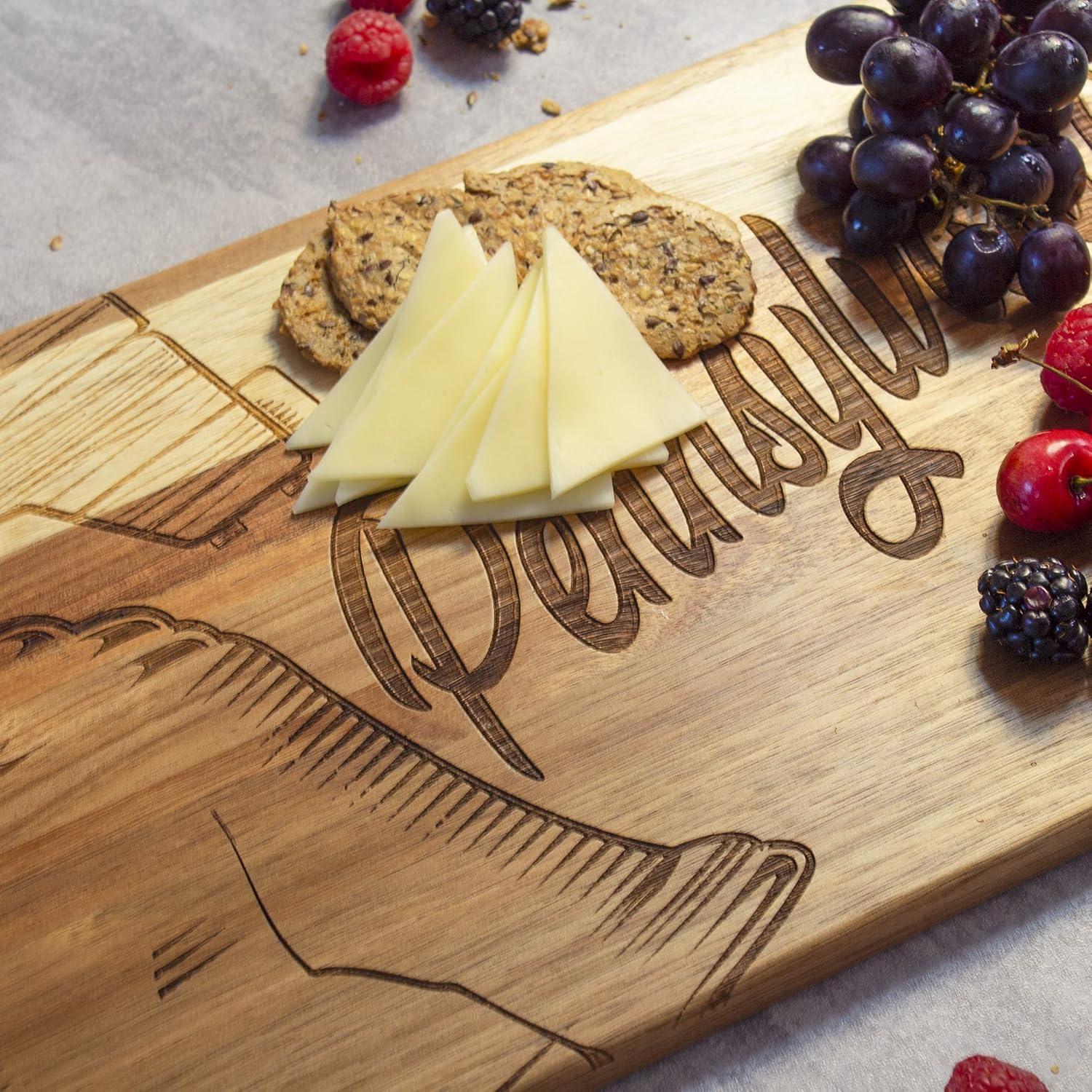 imageTotally Bamboo Rock amp Branch Origins Series North Carolina State Shaped Cutting Board and Charcuterie Serving Tray Includes Hang Tie for Wall Display 18 x 8 x 06Pennsylvania