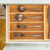 Totally Bamboo Flatware and Utensil Drawer Organizer