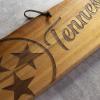 Totally Bamboo Rock & Branch Origins Series North Carolina State Shaped Cutting Board and Charcuterie Serving Tray, Includes Hang Tie for Wall Display 18″ x 8″ x 0.6″(Tennessee)