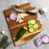 Totally Bamboo Rock & Branch Origins Series North Carolina State Shaped Cutting Board and Charcuterie Serving Tray, Includes Hang Tie for Wall Display 18″ x 8″ x 0.6″(Arizona)