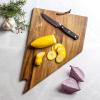 Totally Bamboo Rock & Branch Origins Series North Carolina State Shaped Cutting Board and Charcuterie Serving Tray, Includes Hang Tie for Wall Display 18″ x 8″ x 0.6″(Nevada)