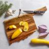 Totally Bamboo Rock & Branch Origins Series North Carolina State Shaped Cutting Board and Charcuterie Serving Tray, Includes Hang Tie for Wall Display 18″ x 8″ x 0.6″(Oklahoma)