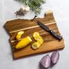 Totally Bamboo Rock & Branch Origins Series North Carolina State Shaped Cutting Board and Charcuterie Serving Tray, Includes Hang Tie for Wall Display 18″ x 8″ x 0.6″(Oregon)