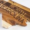 Totally Bamboo Rock & Branch Origins Series North Carolina State Shaped Cutting Board and Charcuterie Serving Tray, Includes Hang Tie for Wall Display 18″ x 8″ x 0.6″(North Carolina)