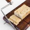Totally Bamboo Rock & Branch Series Acacia Wood Serving Board with Cheese Slicer, 9-1/2″ x 5-5/8″