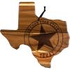 Totally Bamboo Rock & Branch Origins Series North Carolina State Shaped Cutting Board and Charcuterie Serving Tray, Includes Hang Tie for Wall Display 18″ x 8″ x 0.6″(Texas)