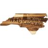 Totally Bamboo Rock & Branch Origins Series North Carolina State Shaped Cutting Board and Charcuterie Serving Tray, Includes Hang Tie for Wall Display 18″ x 8″ x 0.6″(North Carolina)